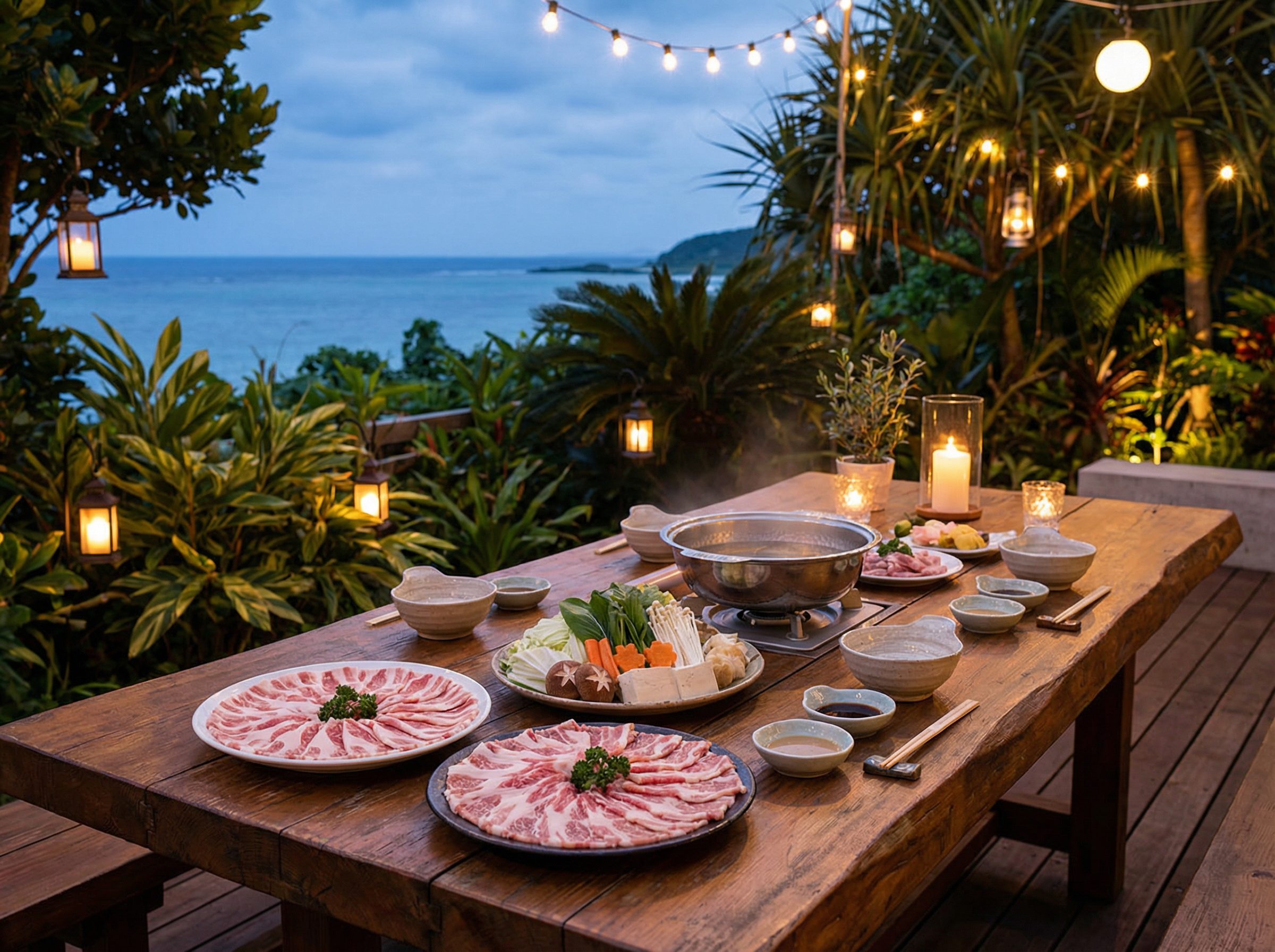 アグー豚のしゃぶしゃぶ